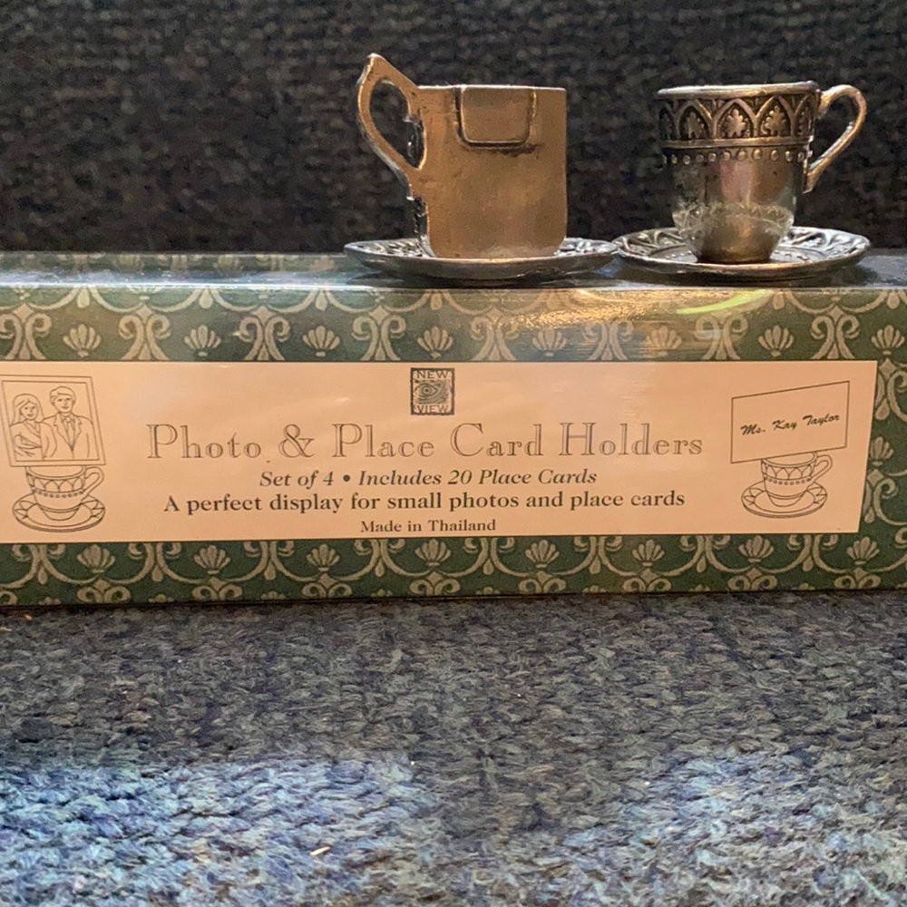 Photo & Place Card holder